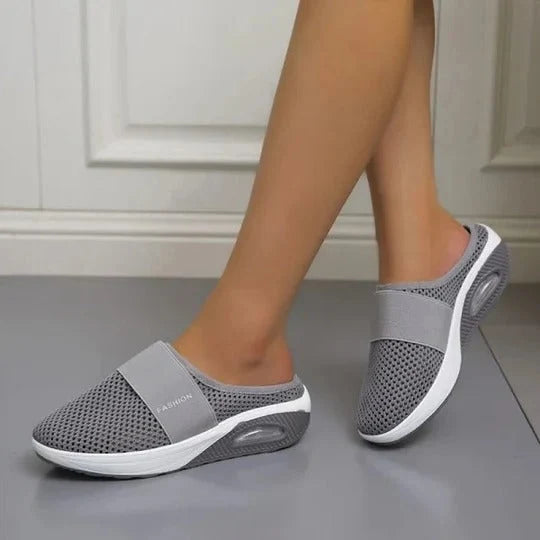 Wedge Sandals Slip-On Cushioned Footbed 1.6 Inch Heel