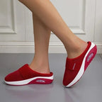 Wedge Sandals Slip-On Cushioned Footbed 1.6 Inch Heel