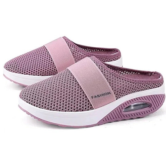 Wedge Sandals Slip-On Cushioned Footbed 1.6 Inch Heel