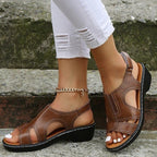 Wedge Sandals Supportive Adjustable Straps Traction Outsole