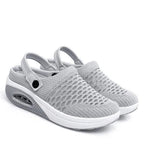 Wedge Walking Shoes Shock-Absorbing Posture-Aligning Breathable Upper
