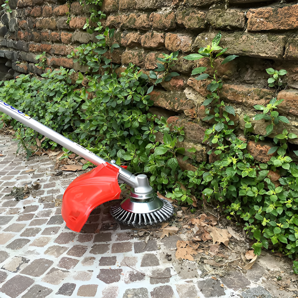 Weed Brush Attachment Carbon Steel 6 Inch