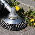 Weed Brush Attachment Carbon Steel 6 Inch