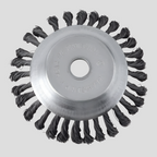 Weed Brush Attachment Carbon Steel 6 Inch
