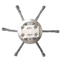 Weed Brush Attachment Rotating Steel Wires Universal Fit