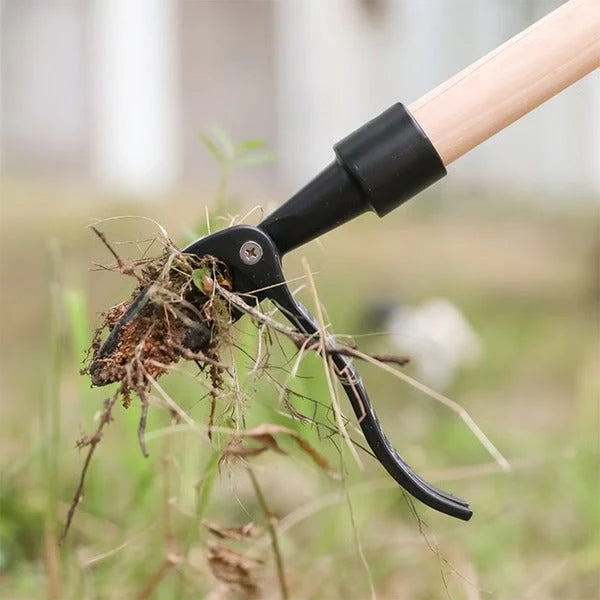 Weed Puller Stand-Up Four-Claw Ergonomic Handle