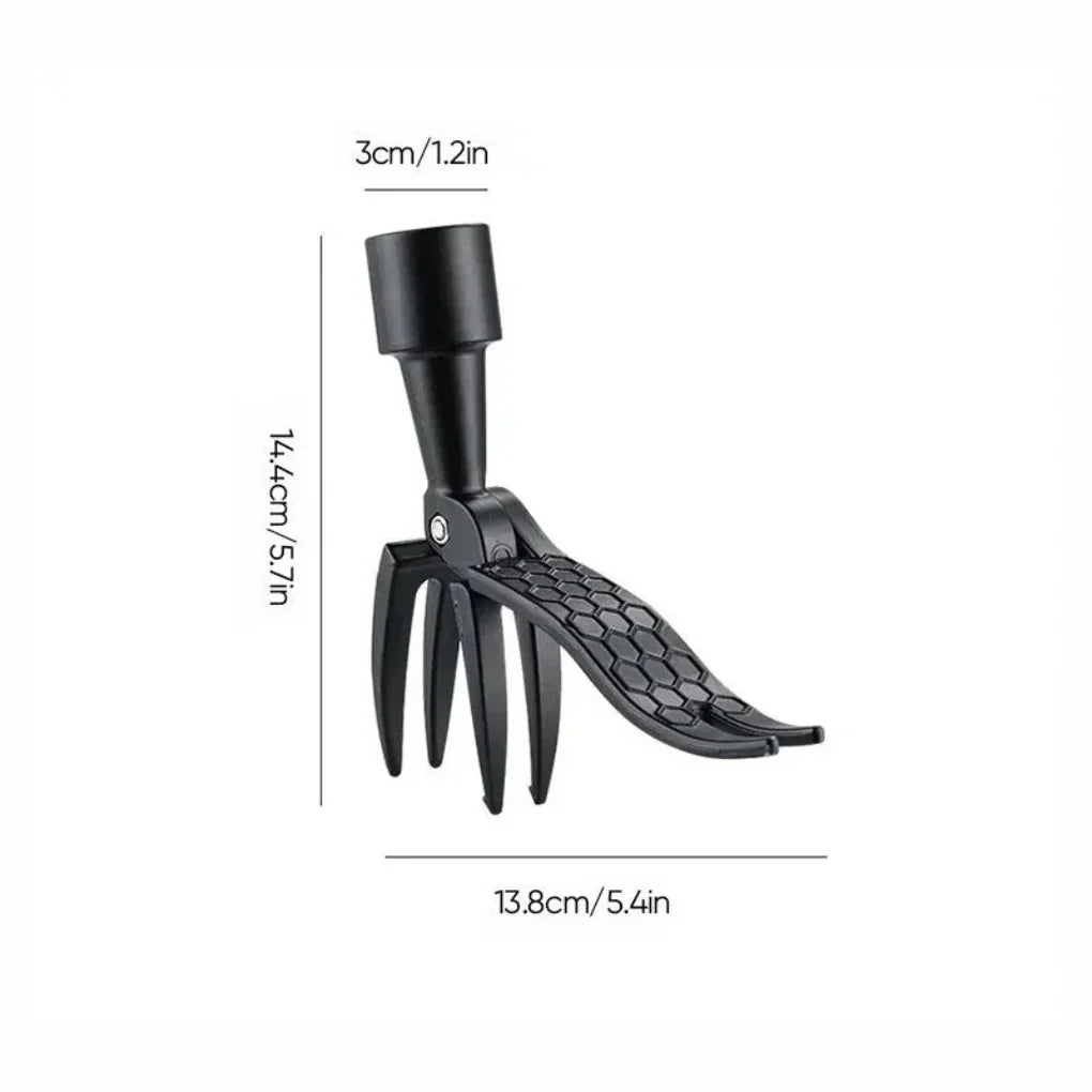 Weed Removal Head Root Gripping Claw Stainless Steel