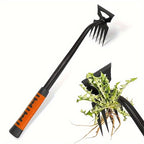 Weed Removal Tool Carbon Steel Head Ergonomic Long Handle