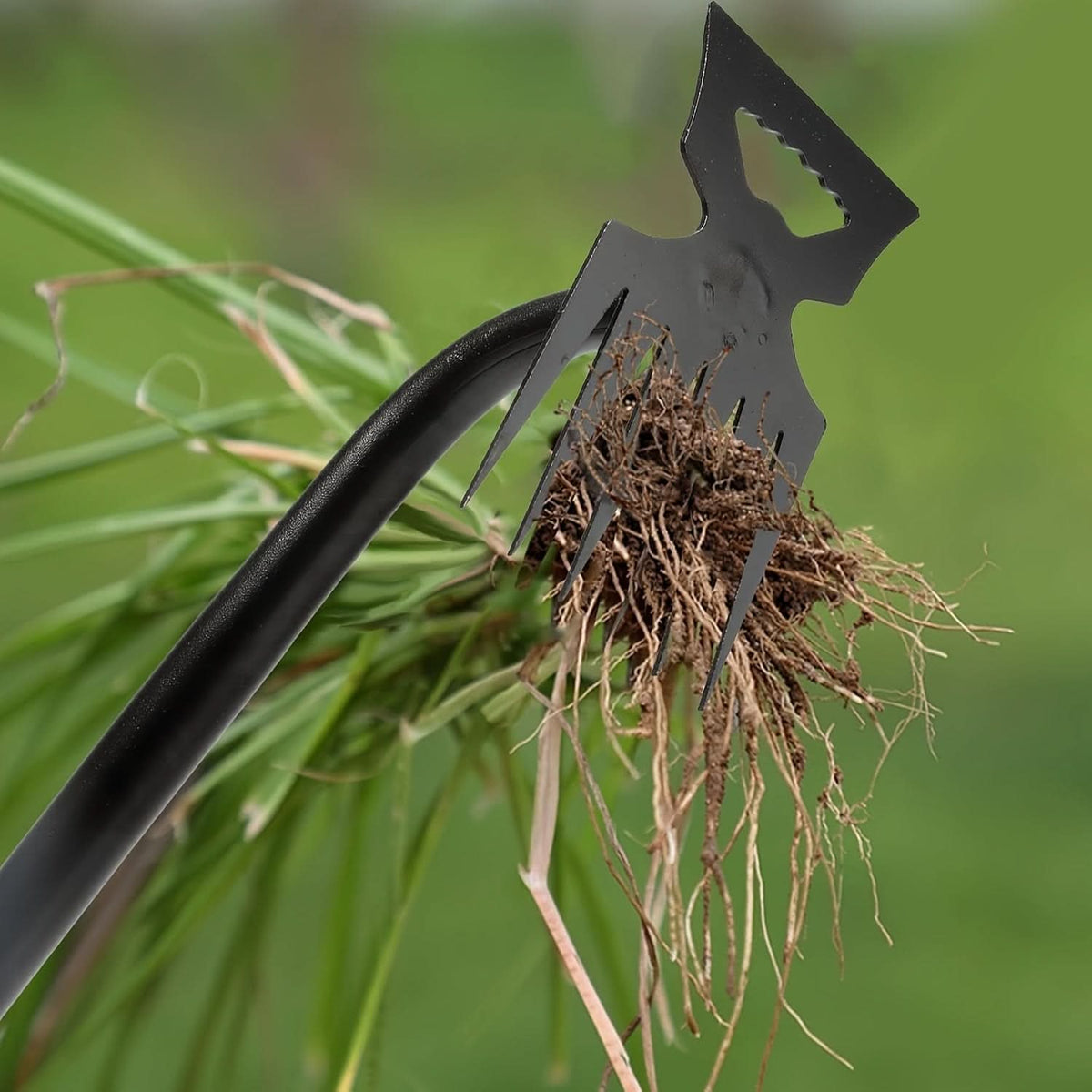 Weed Removal Tool Carbon Steel Head Ergonomic Long Handle