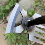 Weed Removal Tool Carbon Steel Head Ergonomic Long Handle