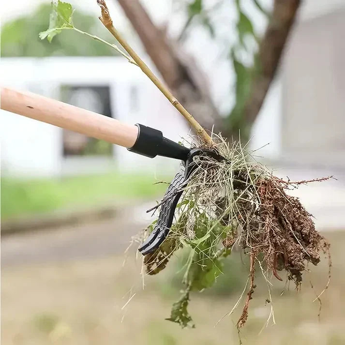 Weed Remover Ergonomic Aluminum Root Extractor