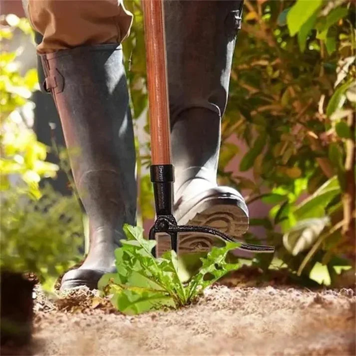 Weed Remover Ergonomic Aluminum Root Extractor