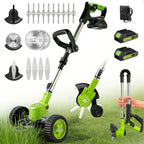 Weed Trimmer 3-in-1 Cordless Steel Blade & Saw Disc