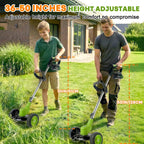 Weed Trimmer 3-in-1 Cordless Steel Blade & Saw Disc
