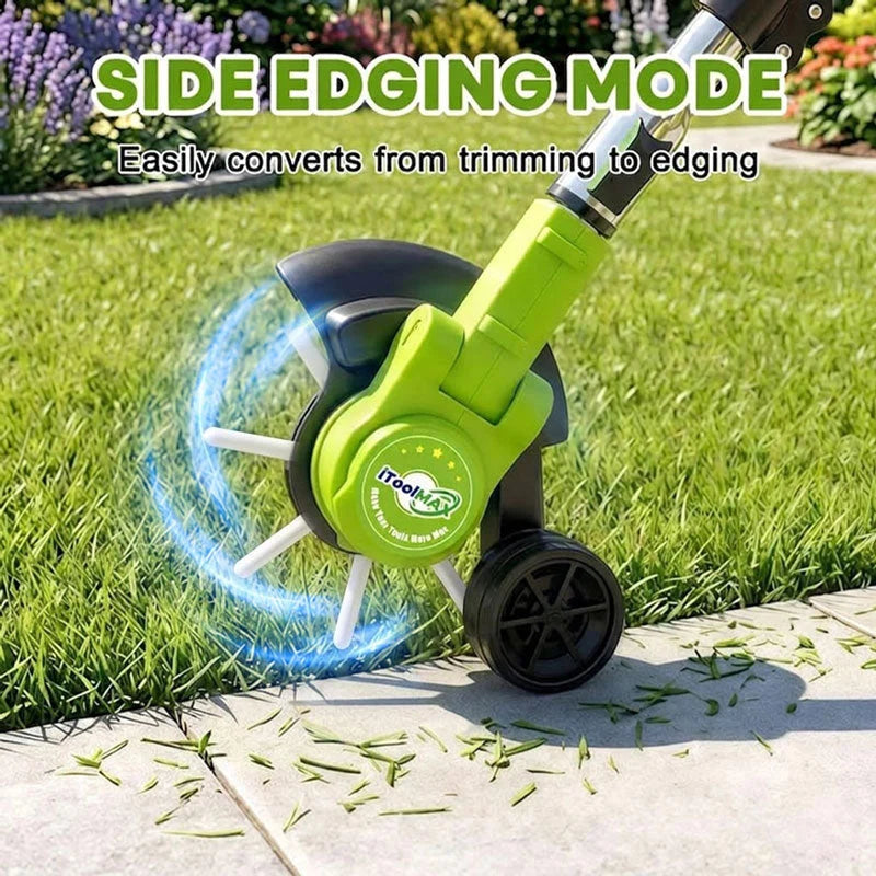 Weed Trimmer 3-in-1 Cordless Steel Blade & Saw Disc