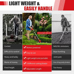 Weed Trimmer Cordless Brushless 3-In-1 Blades