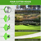 Weed Trimmer Cordless Multi-Blade Retractable Guard
