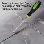 Weeding Hook Set Curved Stainless Steel Ergonomic Two-Piece