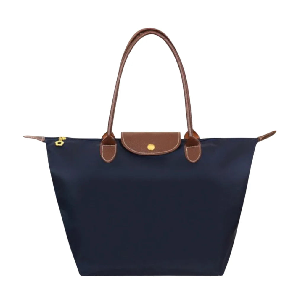Weekend Bag Water-Repellent Nylon & Leather Accents