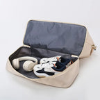 Weekender Duffel Bag Handmade Leather & Organizer Pockets