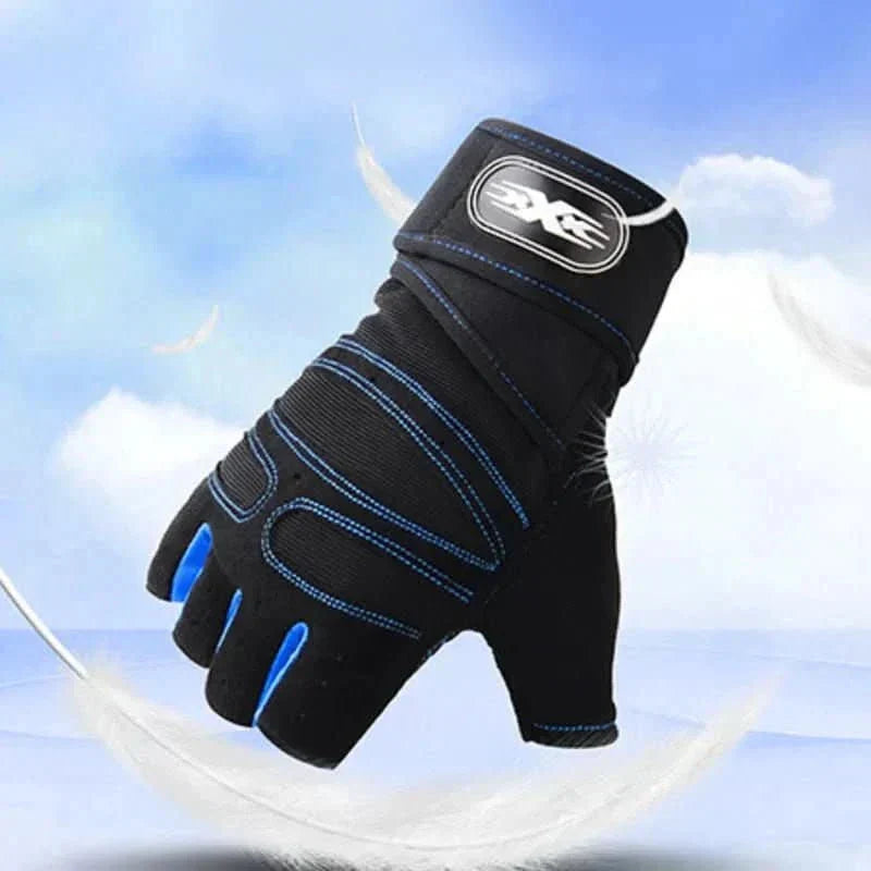 Weight Lifting Gloves Wrist Support & Padded Palm Breathable Fabric
