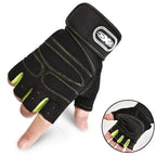 Weight Lifting Gloves Wrist Support & Padded Palm Breathable Fabric