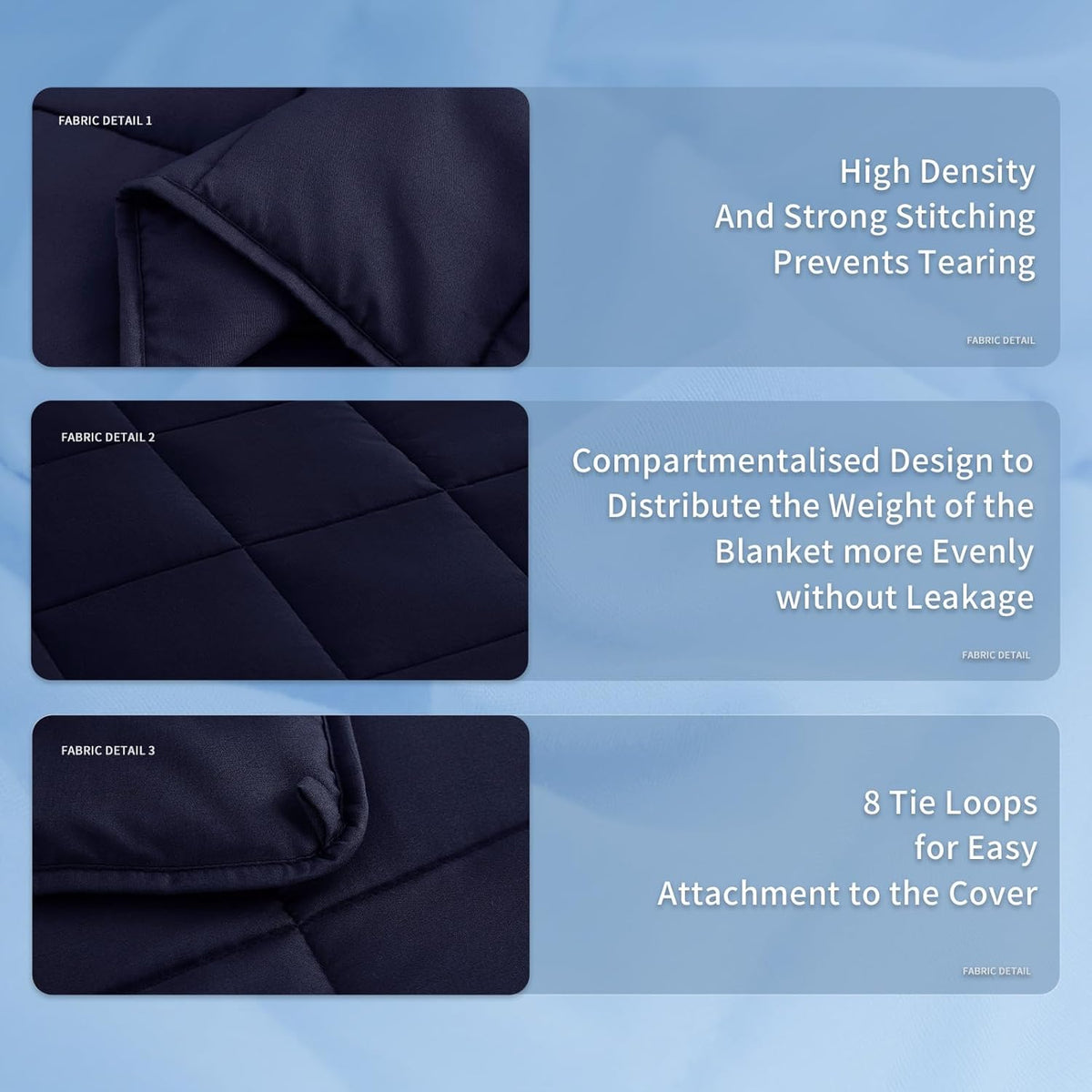 Weighted Blanket All Season Cooling Microfiber