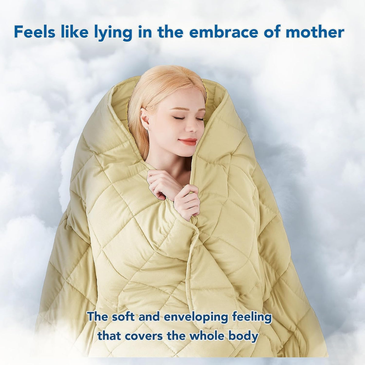 Weighted Blanket All Season Cooling Microfiber