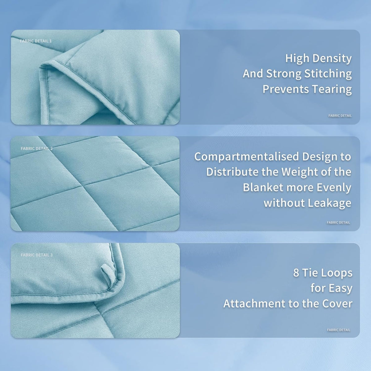 Weighted Blanket All Season Cooling Microfiber