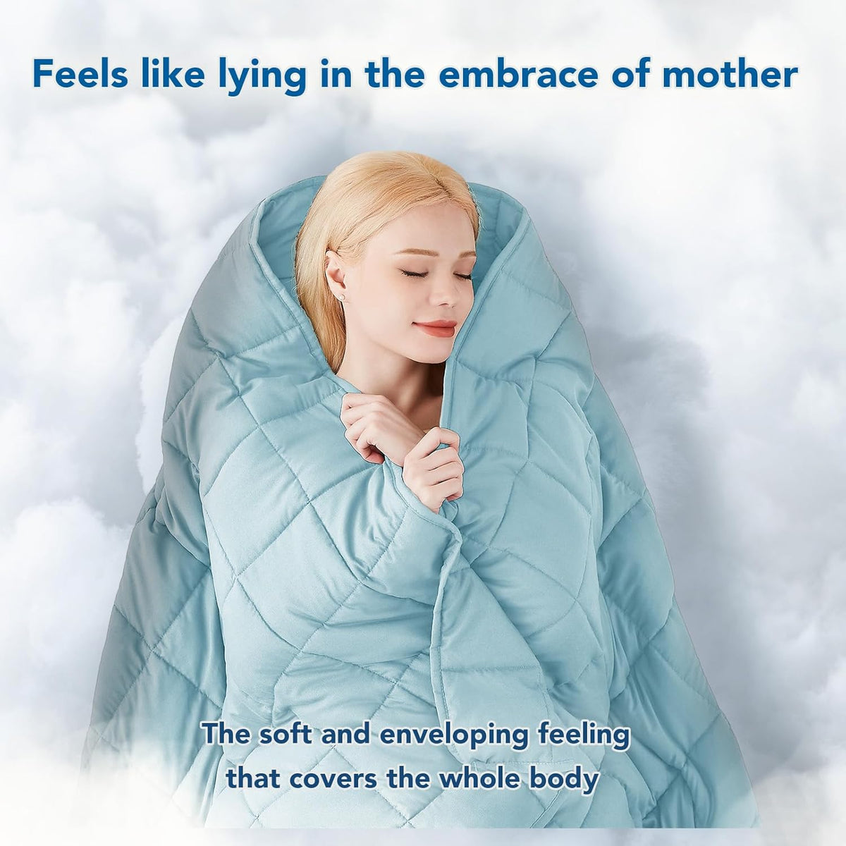 Weighted Blanket All Season Cooling Microfiber