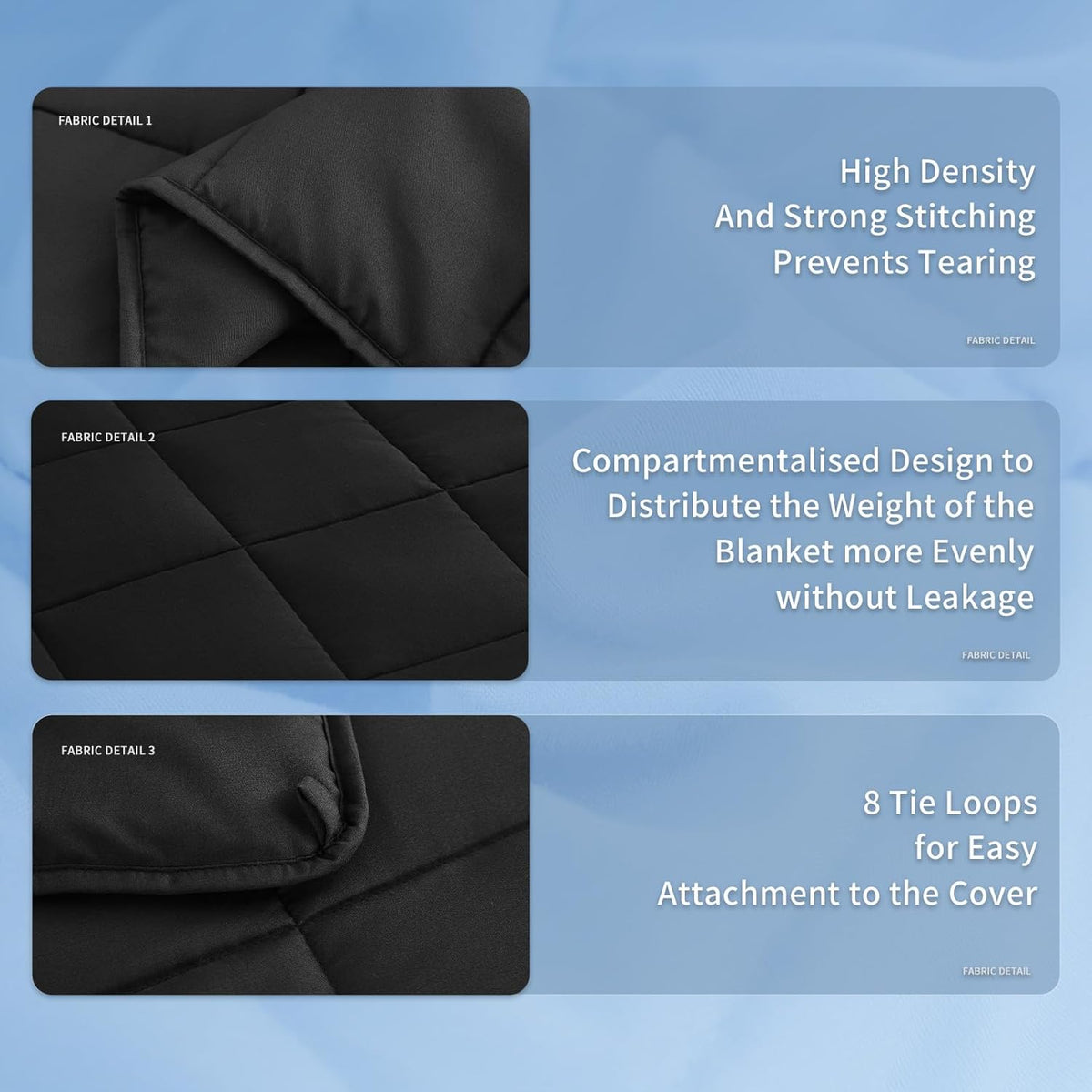 Weighted Blanket All Season Cooling Microfiber