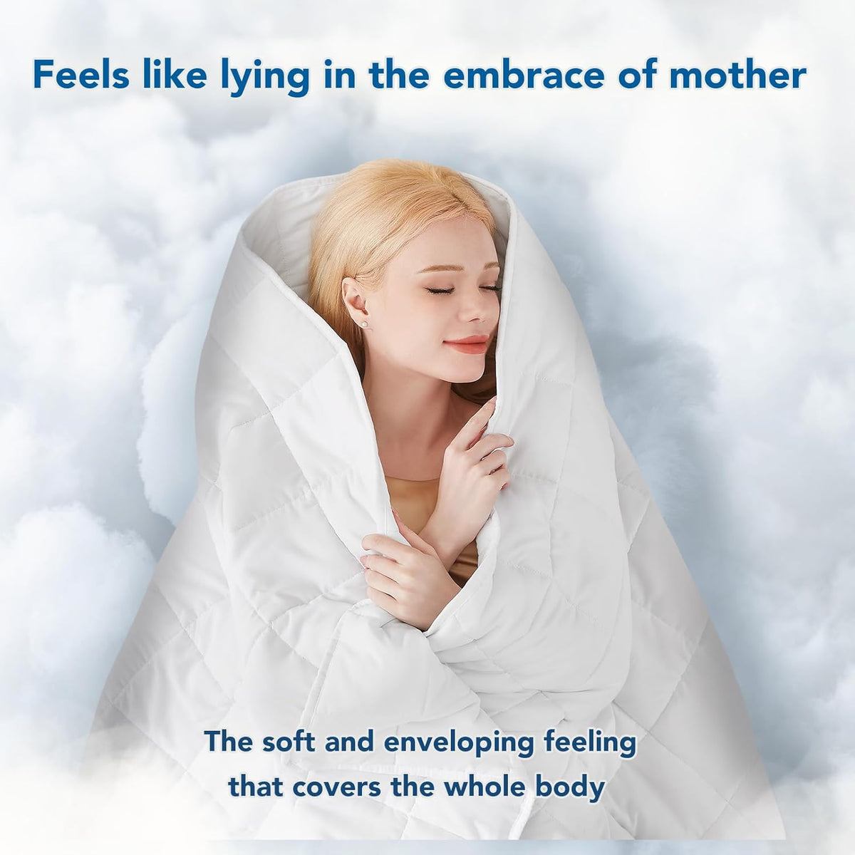 Weighted Blanket All Season Cooling Microfiber