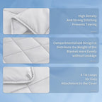 Weighted Blanket All Season Cooling Microfiber