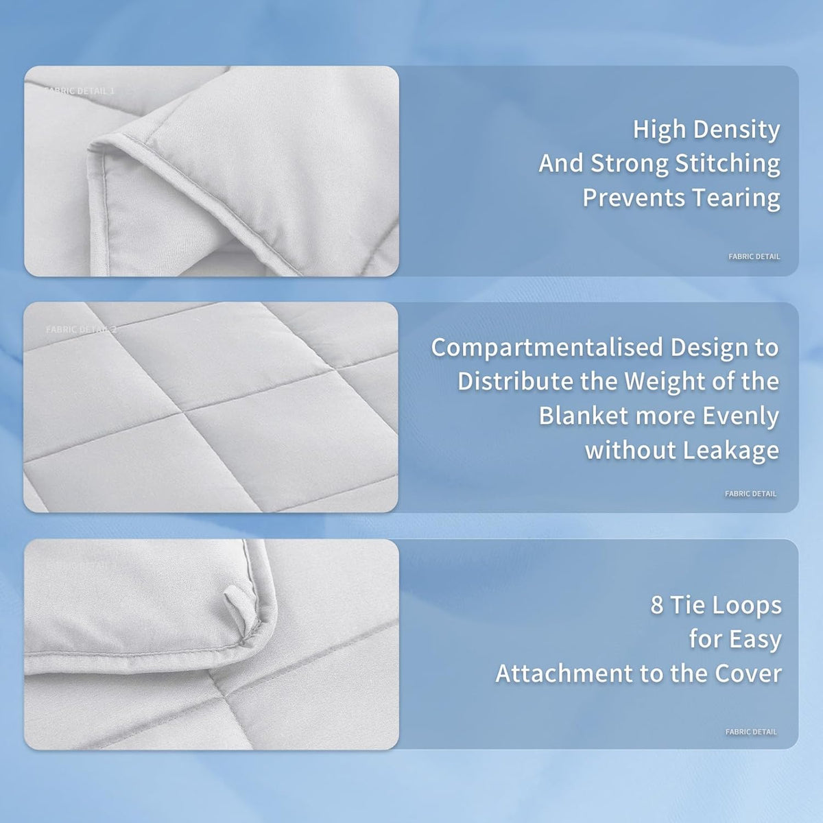 Weighted Blanket All Season Cooling Microfiber