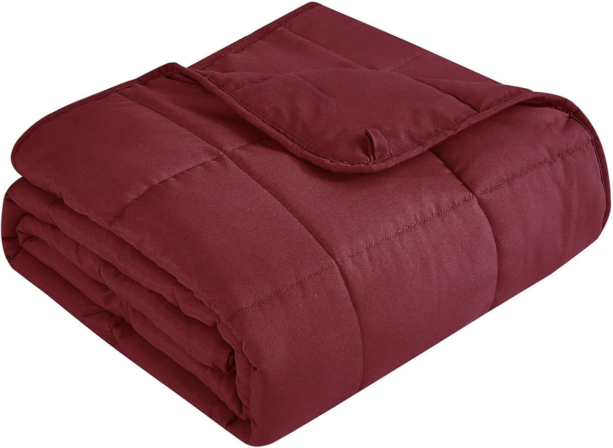 Weighted Blanket All Season Cooling Microfiber