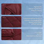 Weighted Blanket All Season Cooling Microfiber