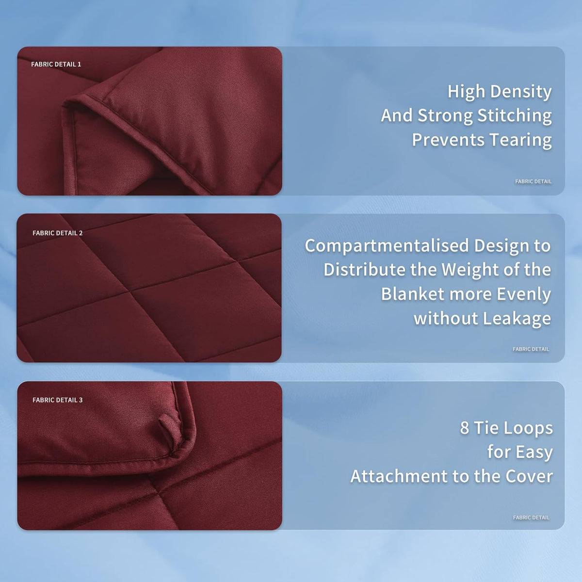 Weighted Blanket All Season Cooling Microfiber