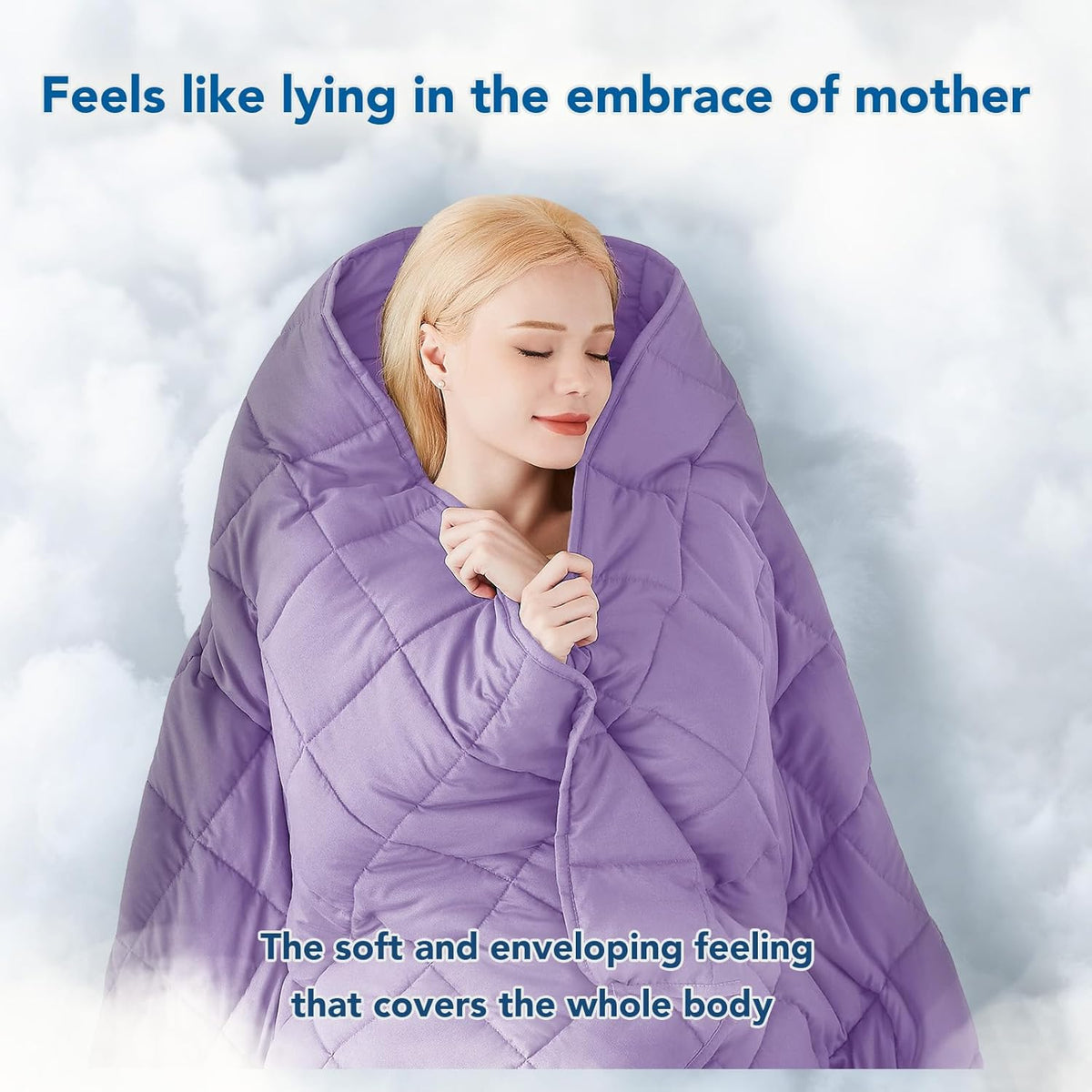 Weighted Blanket All Season Cooling Microfiber