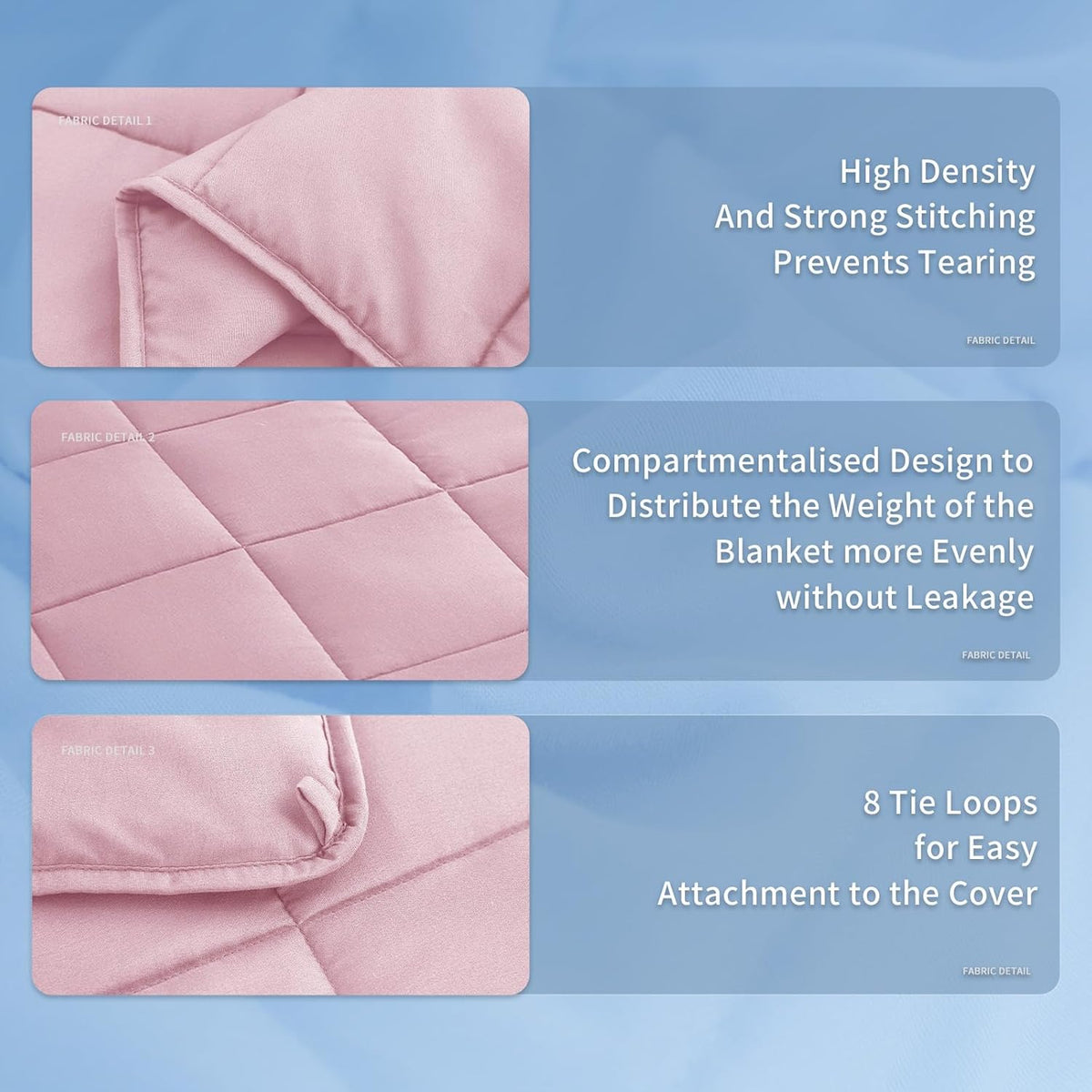 Weighted Blanket All Season Cooling Microfiber