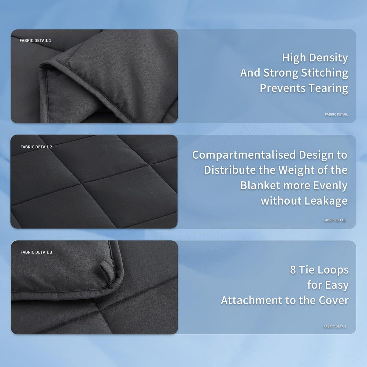 Weighted Blanket All Season Cooling Microfiber