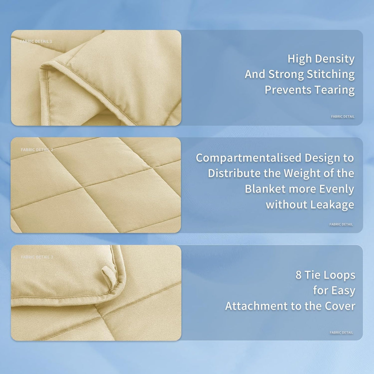 Weighted Blanket All Season Cooling Microfiber