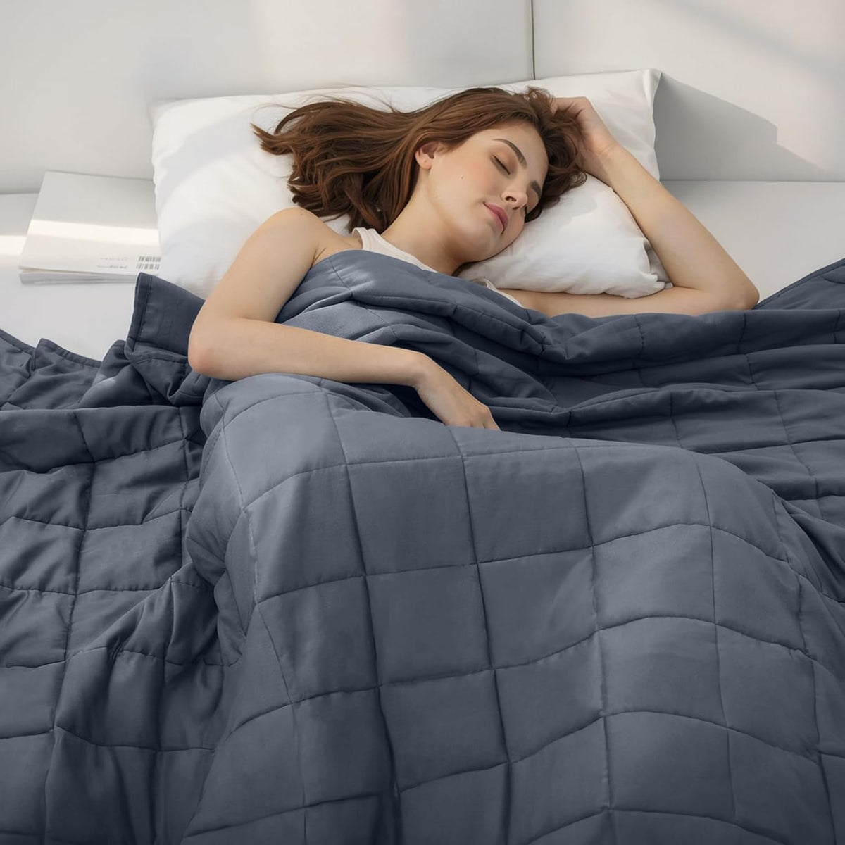 Weighted Blanket Cooling Breathable Microfiber Multiple Weights