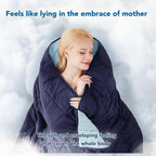 Weighted Blanket Cooling Microfiber Even Weight Distribution