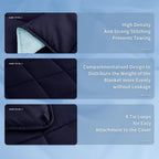 Weighted Blanket Cooling Microfiber Even Weight Distribution