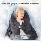 Weighted Blanket Cooling Microfiber Even Weight Distribution