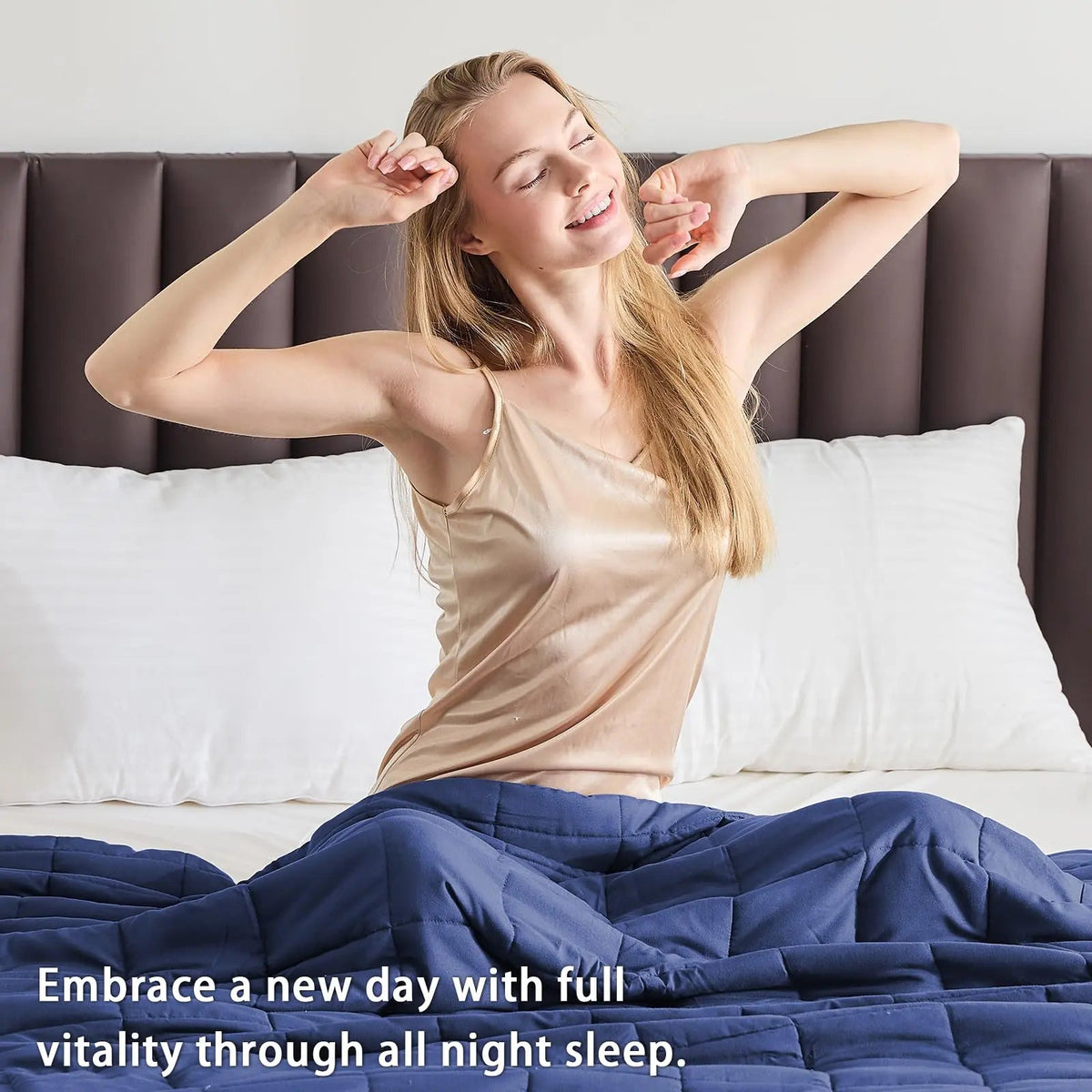 Weighted Blanket Cooling Microfiber Glass Beads