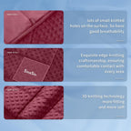 Weighted Blanket Even Weight Distribution Cooling Microfiber