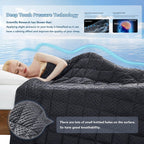 Weighted Blanket Even Weight Distribution Cooling Microfiber
