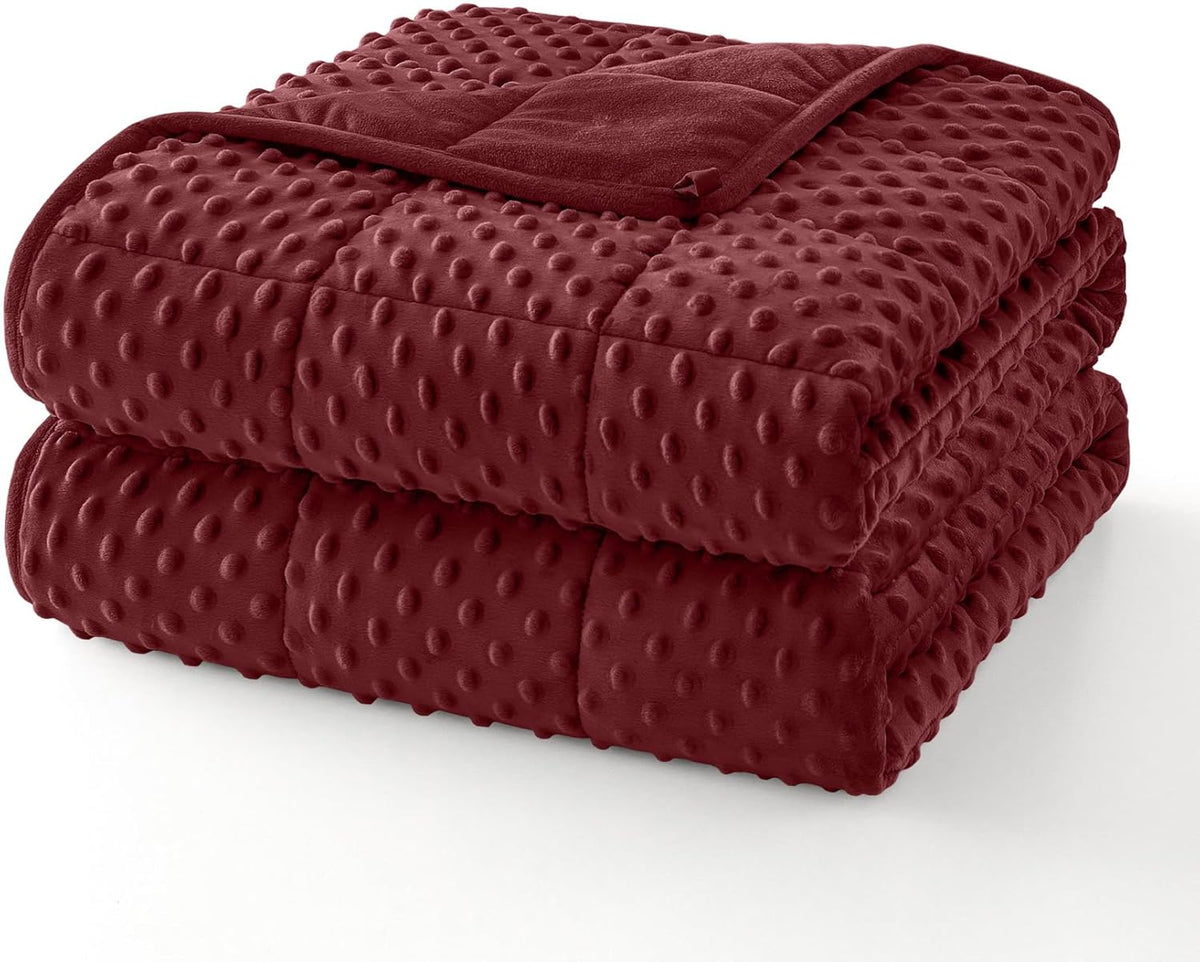 Weighted Blanket Even Weight Distribution Cooling Microfiber