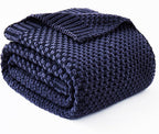 Weighted Blanket Knitted Cooling Microfiber Even Weight